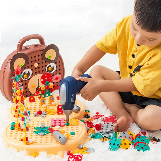 Montessori Leksak – Pusselskruv