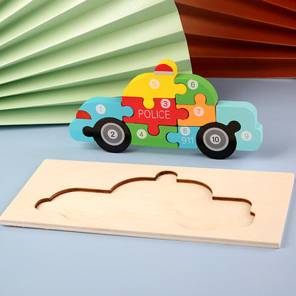 Montessori Lärande Pussel