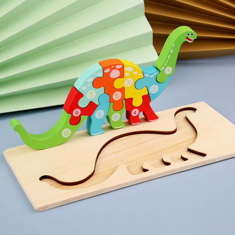 Montessori Lärande Pussel