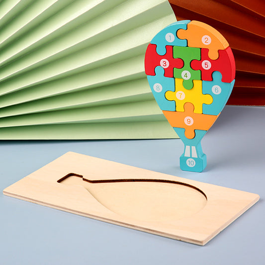 Montessori Lärande Pussel